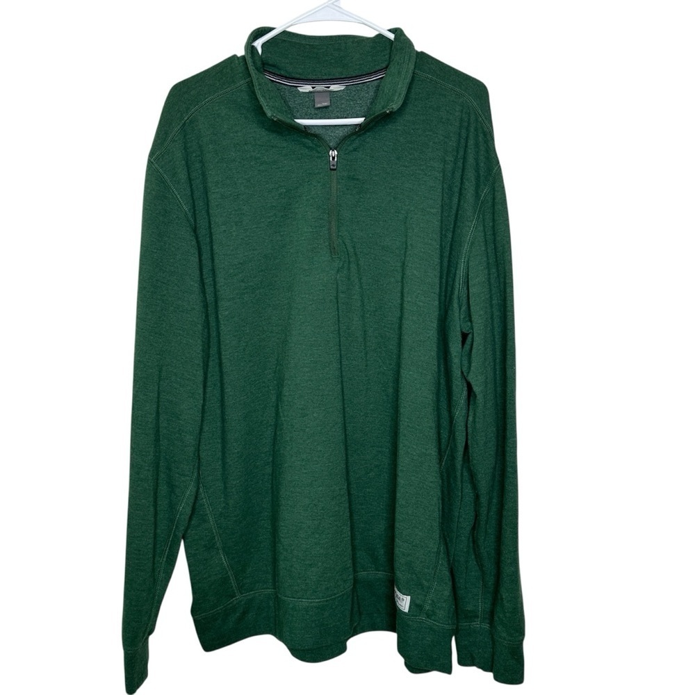 Eddie Bauer Men's Deep Green Turtleneck Sweater